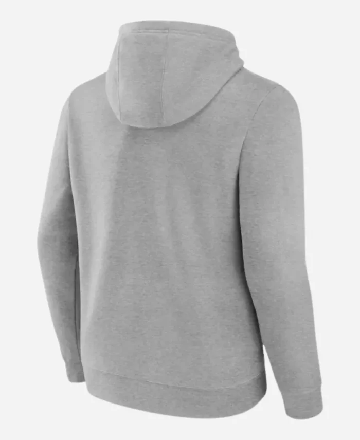 NBA 2025 Indiana Pacers Western Conference Champions Grey Pullover Hoodie