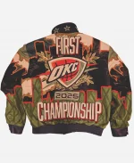 NBA 2025 Oklahoma City Thunder Champion X Jeff Hamilton Jacket