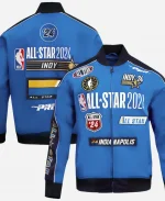 NBA All-Star 2024 Game Blue Bomber Jacket