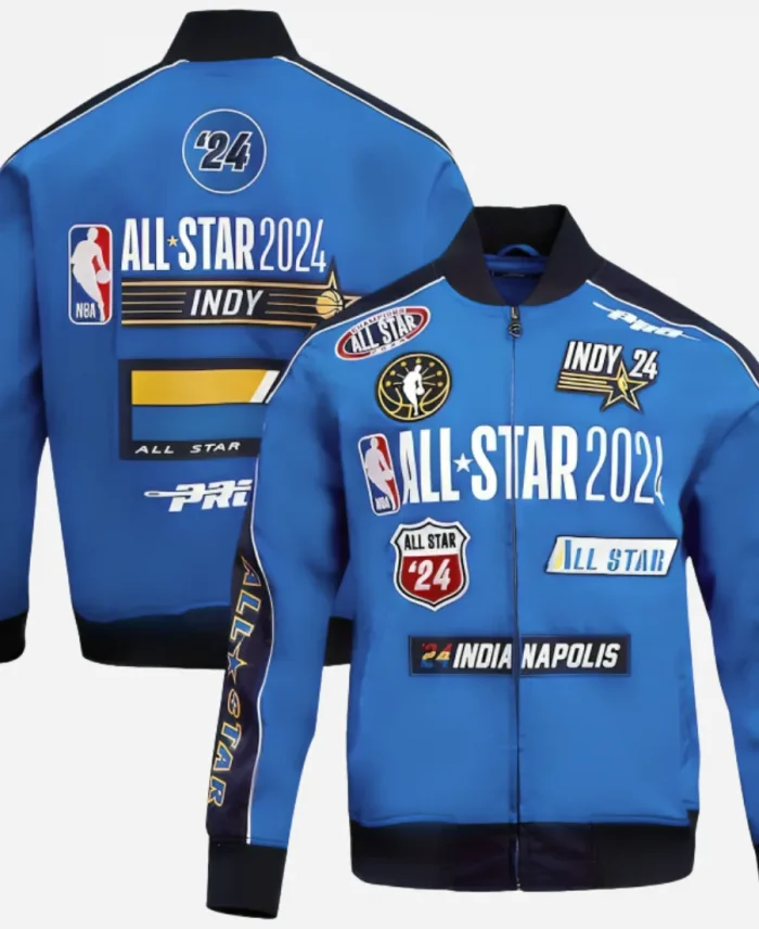 NBA All-Star 2024 Game Blue Bomber Jacket