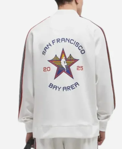 NBA All-Star 2025 Showtime Weekend White Tracksuit For Unisex