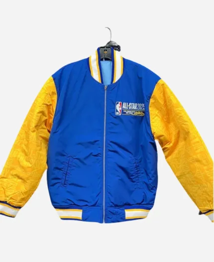 NBA All-Star Game 2025 Blue Reversible Jacket