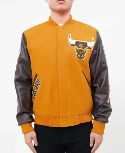 NBA Chicago Bulls Logo Varsity Jacket