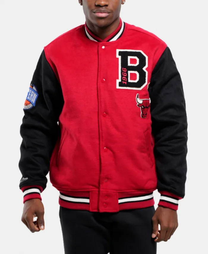 NBA Chicago Bulls Team Legacy Red Jacket
