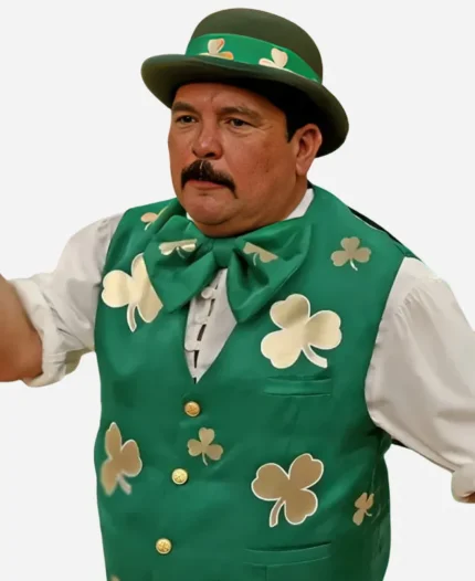 NBA Finals Media Day Guillermo Rodriguez Green Vest
