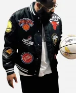 NBA Teams Nike Black Warm Up Jacket