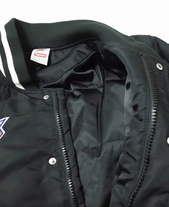 NBA Teams Nike Black Warm Up Varsity Jacket