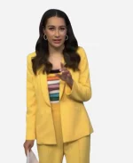 NBC News Daily 2025 Morgan Radford Yellow Suit For Sale