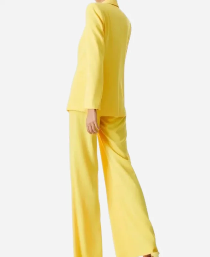 NBC News Daily 2025 Morgan Radford Yellow Suit -Jacket Era