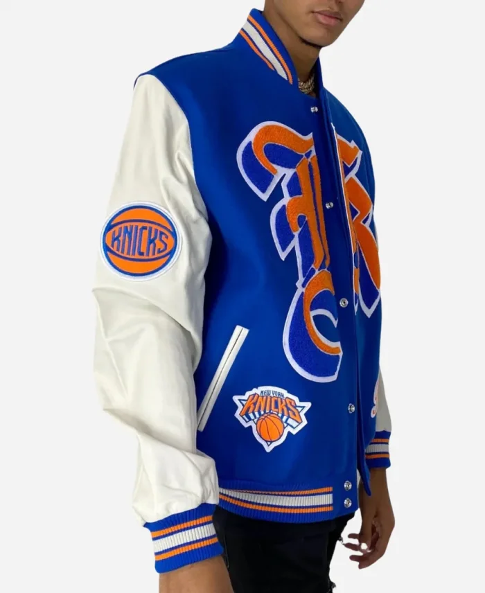 NY Knicks Varsity Jacket