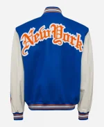NY Knicks Varsity Jacket For Unisex