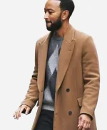 NYC John Legend Brown Coat