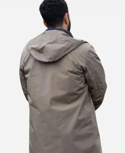 Nathan Armarkwei Laryea Code Of Silence 2025 Ben Lawford Grey Hooded Jacket