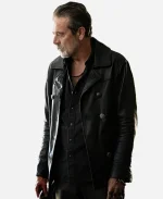 Negan Smith The Walking Dead Black Leather Jacket