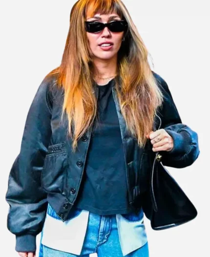 New York City 2025 Miley Cyrus Bomber Jacket
