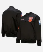 New York Knicks Black Hardwood Classics Blackout Jacket