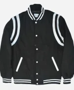 Nicolas Duvauchelle Movie Lost Bullet Black Vasity Jacket