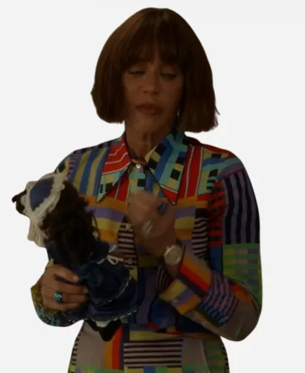 Nicole Ari Parker Tv Series And Just Like That Lisa Todd Wexley Multicolor Shirt