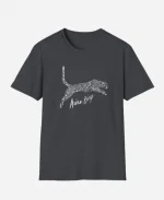 Nicole Kidman Nine Perfect Strangers Leopard Grey T-Shirt