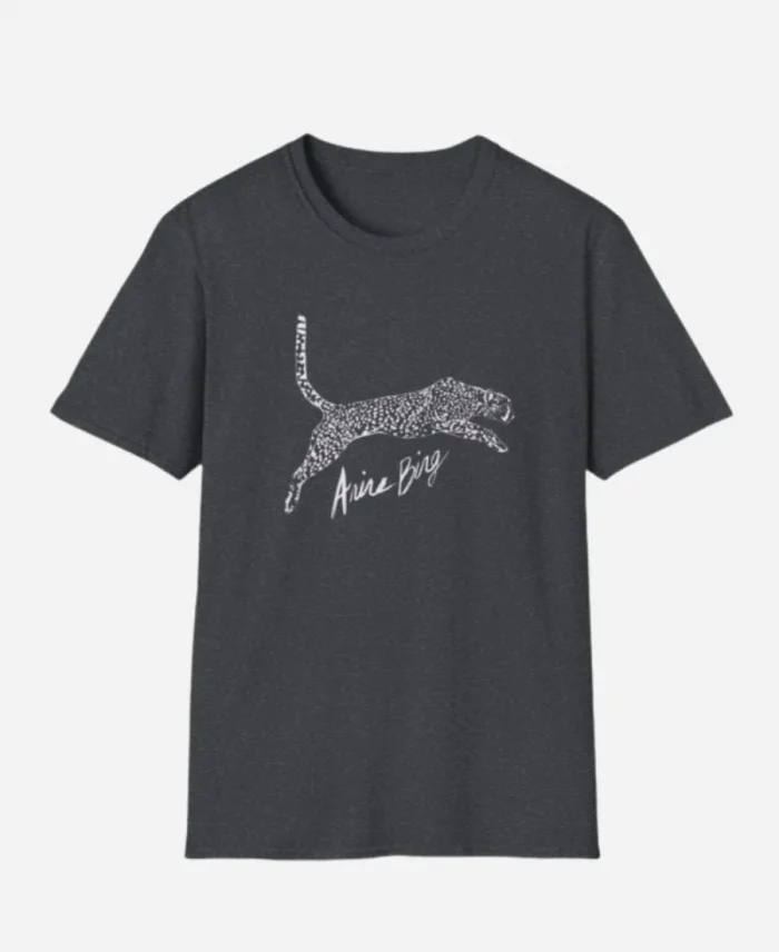 Nicole Kidman Nine Perfect Strangers Leopard Grey T-Shirt