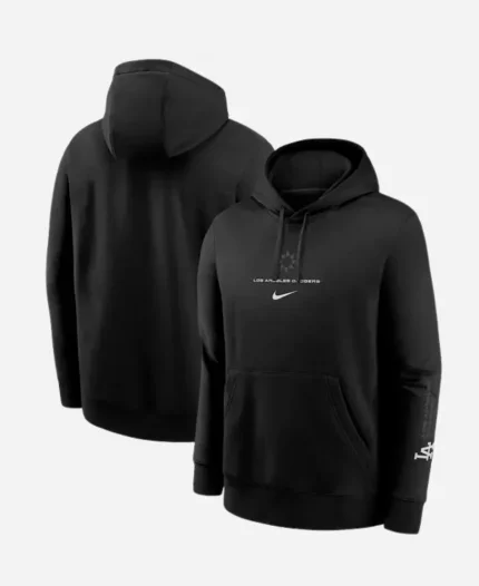 Nike Dodgers Black Lights Out Club Hoodie