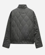 Nina Singh Art Detectives 2025 Gray Quilted Jacket
