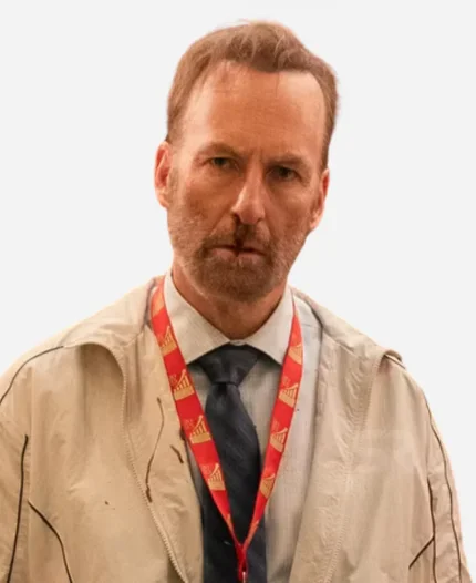 Nobody 2 Bob Odenkirk White Bomber Jacket
