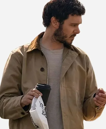 Nobody Wants This 2024 Adam Brody Brown Jacket