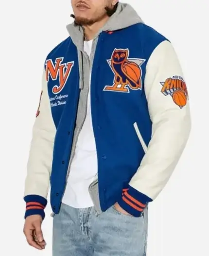 OVO Knicks Multi Color Jacket