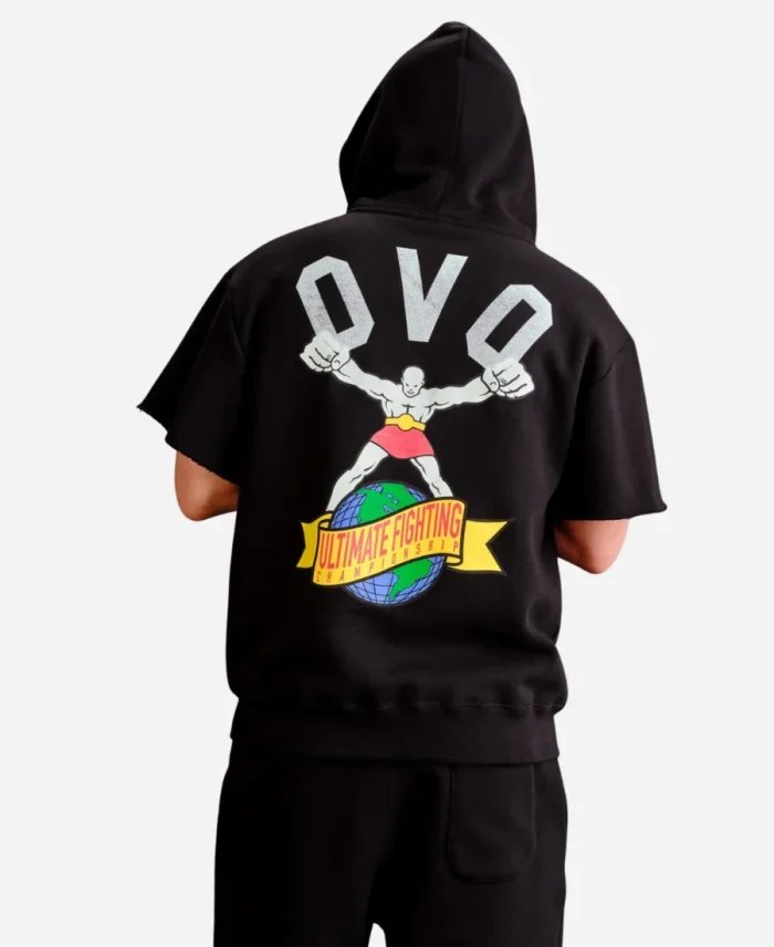 OVO UFC Short Sleeve Hoodie
