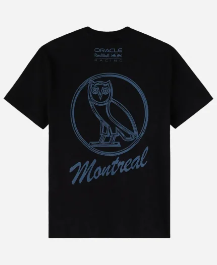 OVO X Red Bull Racing Montreal Edition Black T-Shirt
