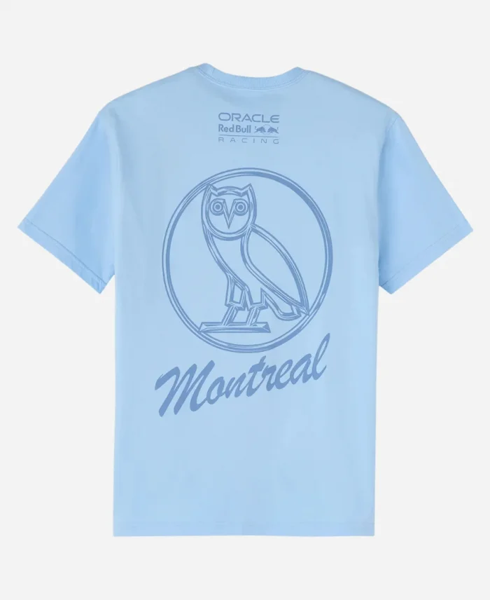 OVO X Red Bull Racing Montreal Edition Blue T-Shirt