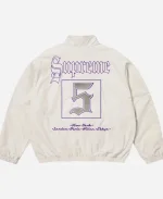 Old English Supreme Track Bomber Jacket For Sale