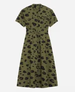 Olive Green Printed Shirt Zurno Hall Olive