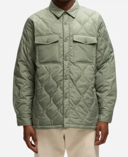 Oliver Rice Tv Series Tracker 2025 Logan Green Quilted Jacket