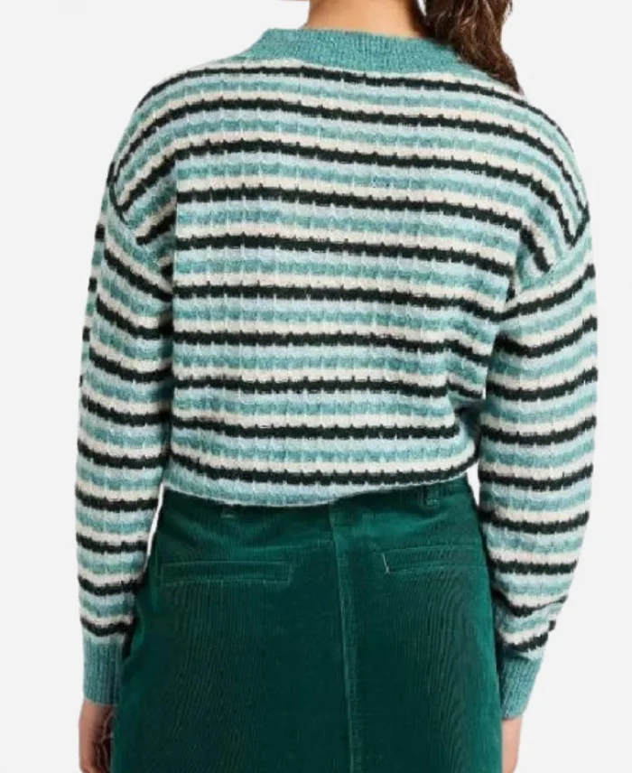 Olivia Junkeer Strife S02 Striped Knit Sweater