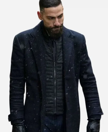 Omar Adom Zidan FBI S07 Wool Coat