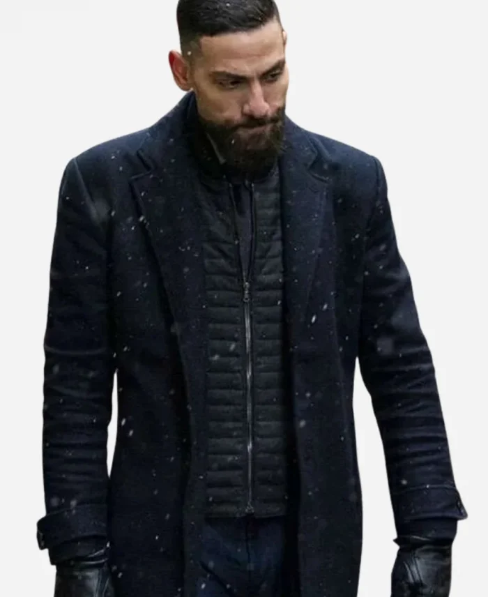 Omar Adom Zidan FBI S07 Wool Coat