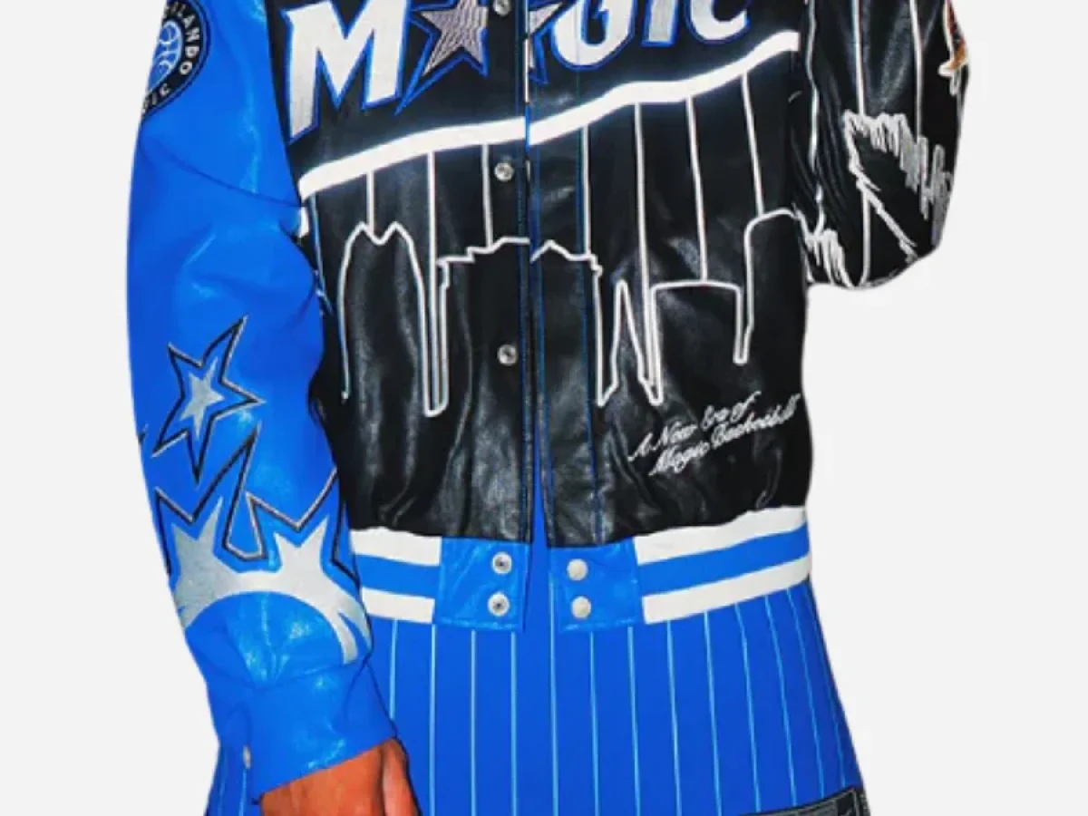 Orlando Magic x Jeff Hamilton NBA Leather Jacket - Jacket Era