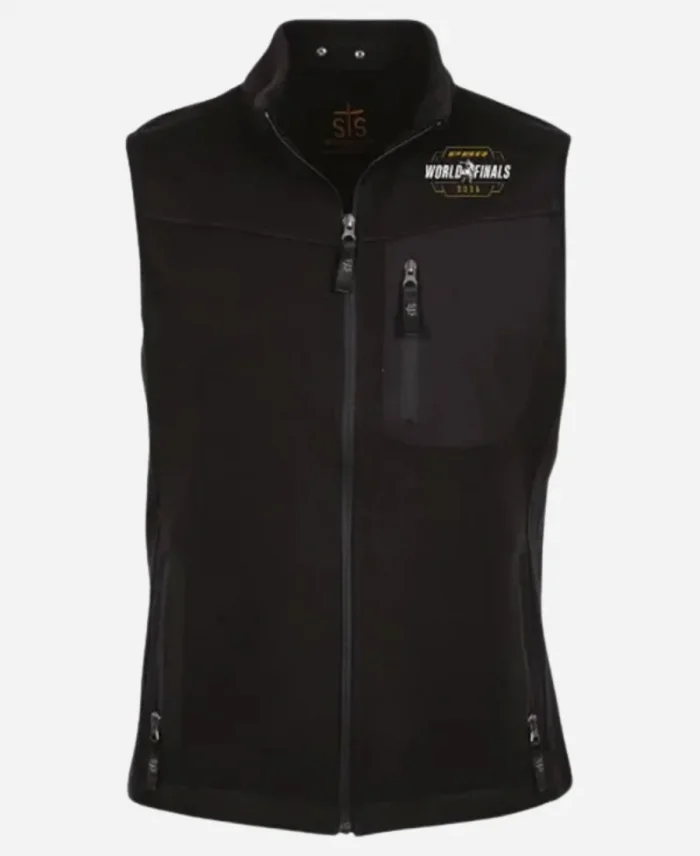 PBR World Finals 2025 Black Softshell Vest