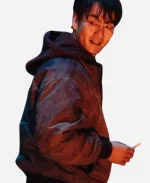 Park Hae-soo Karma 2025 Mok Kyeok-nam Grey Bomber Jacket