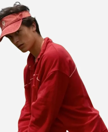 Peter Dager Tv Series Stick Season 01 Santi Wheeler Red Sweatshirt