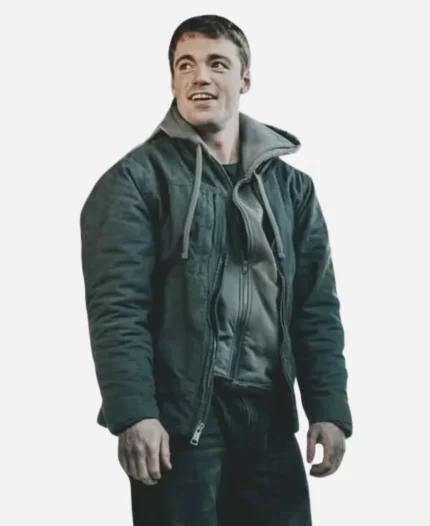 Peter Sutherland The Night Agent S02 Grey Jacket