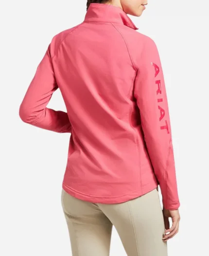 Pink Ariat Softshell Zip-up Jacket For Sale