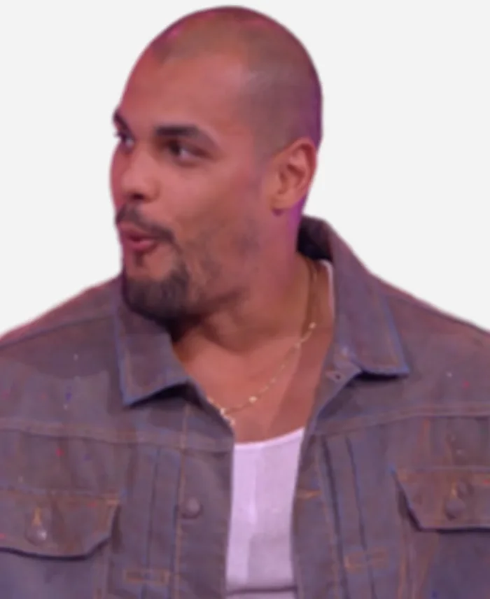 Pop The Balloon Live 2025 Splatter Denim Jacket