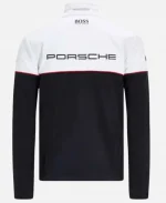 Porsche Motorsport 2025 Black and White Team Softshell Jacket For Unisex