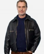 Premiere Night Opus 2025 Murray Bartlett Leather Jacket