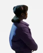 Priah Ferguson Tv Series Stranger Things Season 05 Erica Sinclair Purple Jacket