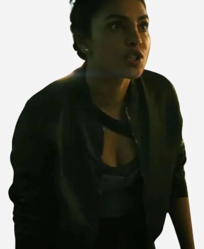 Priyanka Chopra Jonas Heads of State 2025 Bomber Jacket