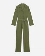 Ransom Canyon Quinn O'­Grady Green Belted Jumpsuit